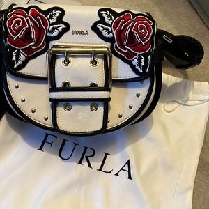 Furla rose crossbody bag